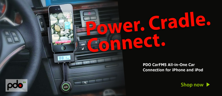 PDO CarFM5 All in one Car kit for iPhone 4S