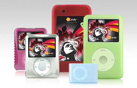 iCandy Apple iPod Accessories and  iPhone Accessories
