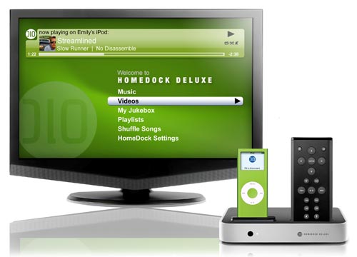 DLO NEW HomeDock Deluxe Dock for iPod