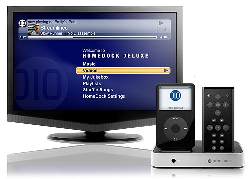 DLO NEW HomeDock Deluxe Dock for iPod