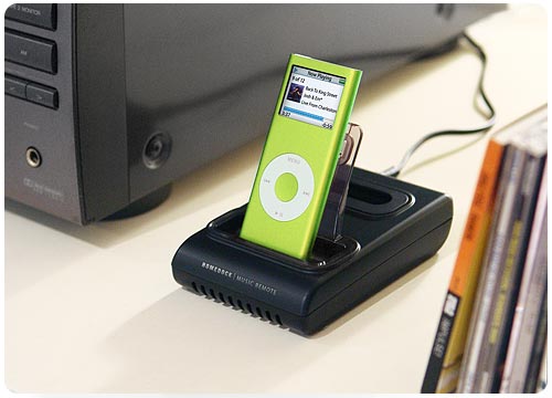 DLO HomeDock Music Remote 2 Way RF iPod remote