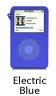 iCandy Video iPod case Electric Blue Glow in the Dark