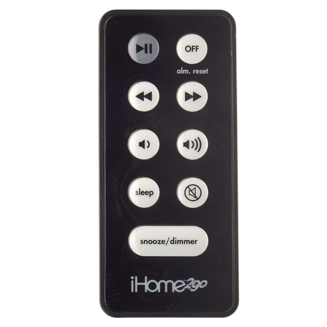 iHome2Go remote