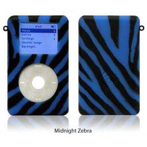 exo animals midnight zebra for 40GB/60GB ClickWheel iPod