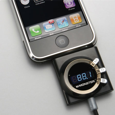 Wireless Ipod on Wireless 1000 Fm Transmitter With Auto Scan And Car Charger For Ipod