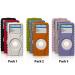 XtremeMac Tuffwrap 3-Pack for iPod nano Gray/Pink/Lavender