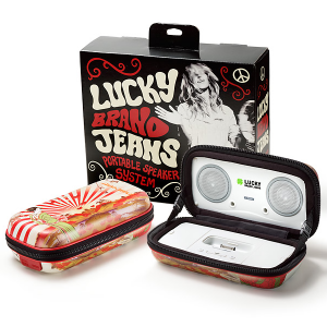 Lucky Brand i-P22 Geisha Portable Speaker System for iPod and iPhone