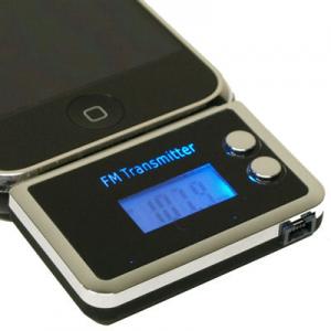 iCandy FM Transmitter for iPhone and iPod with Car Charger